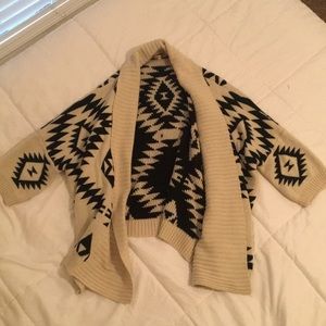 Short sleeve cardigan